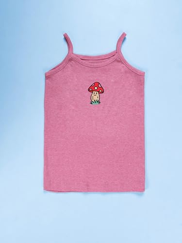 Image of KiddoPanti Girls 100% Cotton Printed Camisoles Tank Top Slips Pack of 3