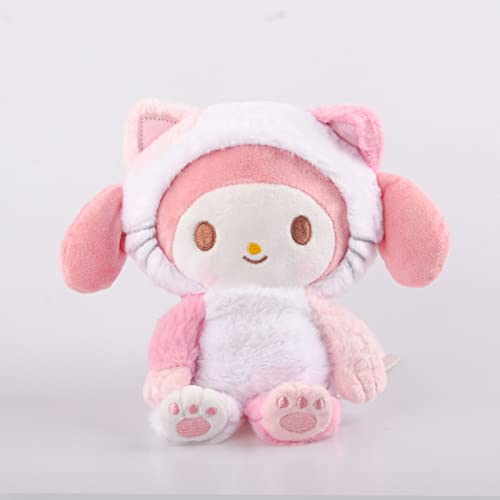 Kabosen My Melody Plush Toys,20Cm Cinnamoroll Animal Plush Toys, Strawberry Dog Plush Doll Cartoon My Melody As Cat Plush Toy Cute Soft Stuffed Animals Girls Toys For Children #TOP1
