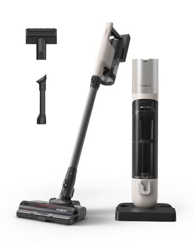 Image of Tineco Pure ONE Station 5 Pro Cordless Vacuum, Automatic Dust Collection, Full-Path Self-Cleaning, ZeroTangle Brush, Up to 100 Minutes Runtime, Stick Vacuum Cleaner for Pet Hair, Carpet & Hard Floor