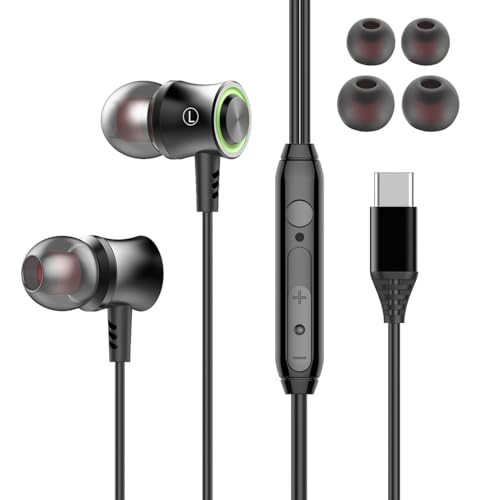Amazon.co.jp: USB タイプc イヤホン 有線 Type-C【2025改良型
