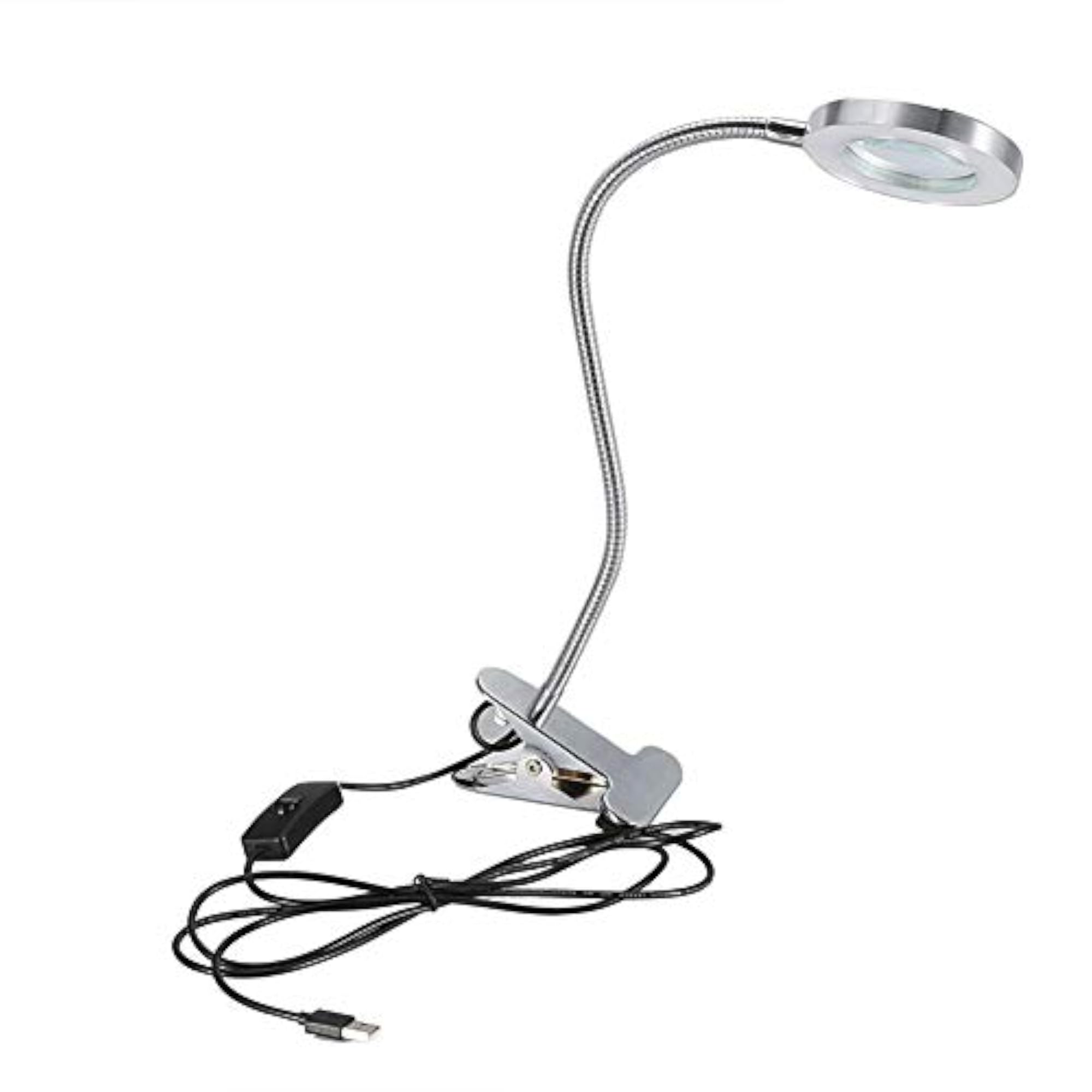 Portable Clip-On Tattoo Magnifying Lamp with 2.5X Magnifier