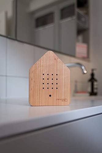 Brainstream Zwitscherbox Sound Therapy Machine with Motion Sensor, Cherry (wood) and White