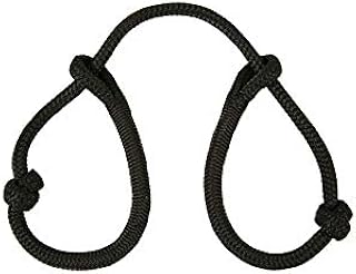 Downunder Horsemanship All-Rope Sideline Hobbles (Black, Medium)
