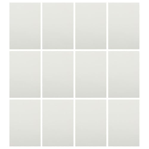 SHINEOFI Lot De 12 Plaques De Sublimation En Aluminium Cadre Photo En Métal 5.91 X 3.94 X 0.04 in Blancs Pour Affiche Murale Décoration Maison Bureau Et Cadeaux Diy