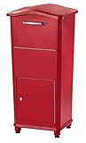 Architectural Mailboxes 6900R Elephantrunk Parcel Drop Box, Red