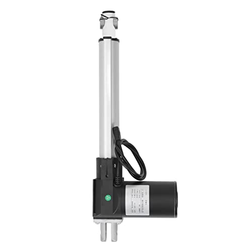 Actuador Lineal Eléctrico, Actuadores de Motor Eléctrico de Carrera de 6000N/1320LBS de 200mm, para Sillón Reclinable, Elevador de Mesa de TV, Cama de Masaje, sofá Eléctrico (24V)