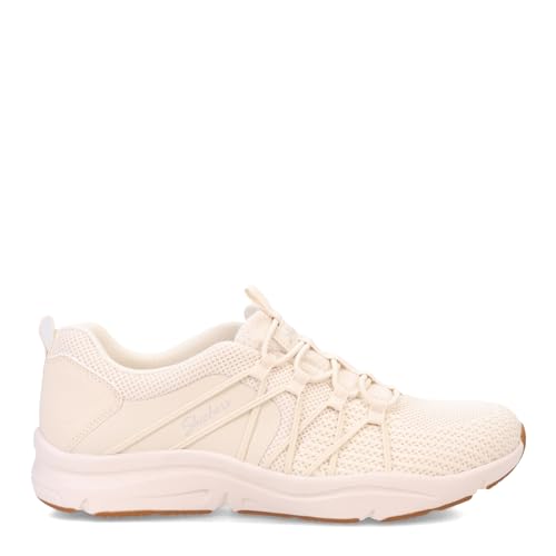 SKECHERS Women's Active-Sequoia Sneaker, Off White, 8