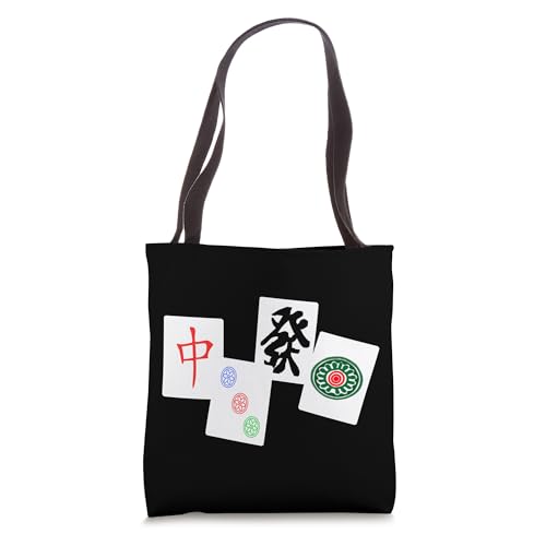 Mahjong Playing Mah Jongg Chinese Games Tote Bag