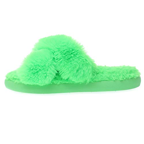 Millffy womens slippers cross band Mrs slip on flip flop slippers open toe house slippers for summer3