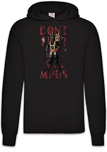 Sweat à Capuche Krampus Hoodie Urban Backwoods idéal pour les soirées d'hiver et festivals