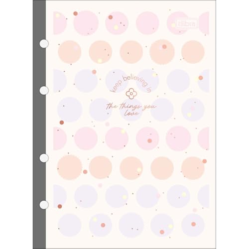 Tilibra Refil para Fichário Soho com 80 Folhas, Multicor