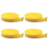 22 Yards Cable Straps Hook Loop Tape, 4 Rolls Reusable Fastening Cable Ties, Charger Organizer, N...