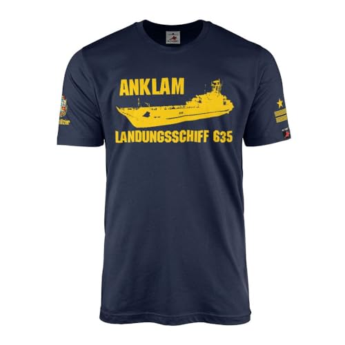 T-shirt LSB Peenemünde souvenir nostalgique de la Volksmarine RDA et du navire 635