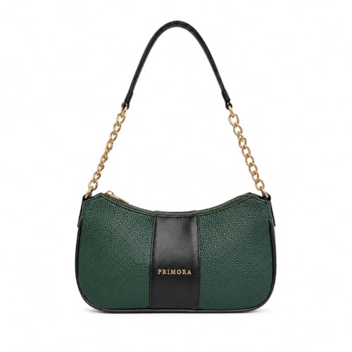 Image of Colorblocked Shoulder Bag for Women with Adjustable & Detachable Sling Strap | Stylish Crossbody & Shoulder Purse | Lightweight Daily Use Handbag for Office, Travel & Casual