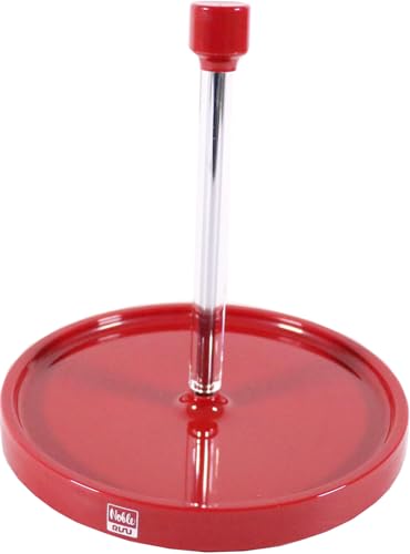 Risu Condiment Rotating Tray, Red, Diameter 7.6 x Height 7.8 inches (19.2 x 19.7 cm), Noble Rotating Custer, Made in