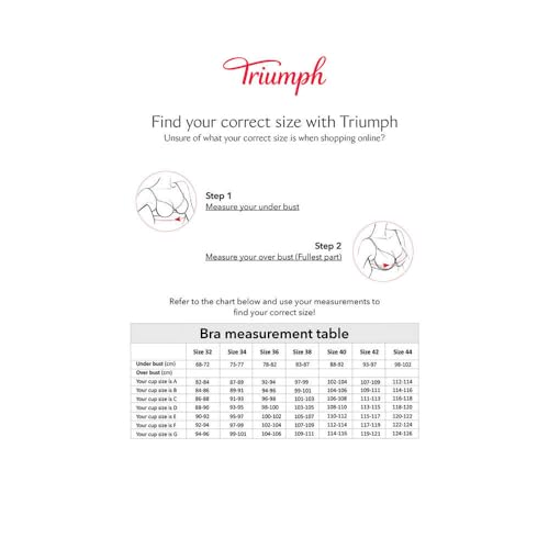 Image of Triumph International Women's Cotton Wire Free Modern Full-Coverage Bra (20I319)
