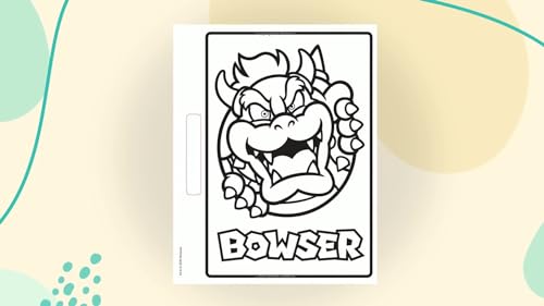 Super Mario: The Big Coloring Book (Nintendo)