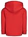 Sesame Street Toddler Boys Half Zip Fleece Pullover Hoodie Red, 3T