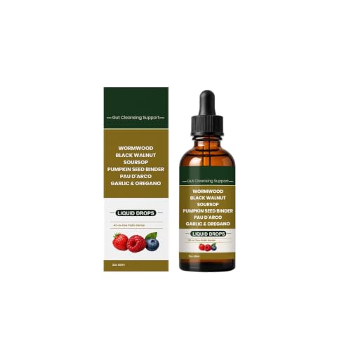 Gotas de ajenjo de nogal negro: suplemento herbal digestivo para hombres y mujeres