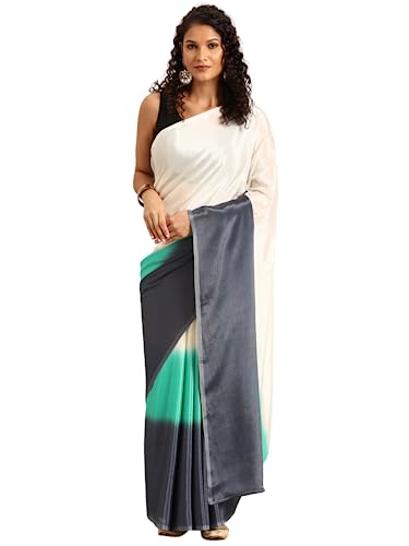 Sari en polyester georgette pour vos soirées de gala et fêtes indiennes