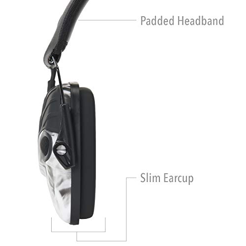 Howard Leight R-02531 by Honeywell Impact Sport Sound Amplification Electronic Shooting Earmuff, Smoke
