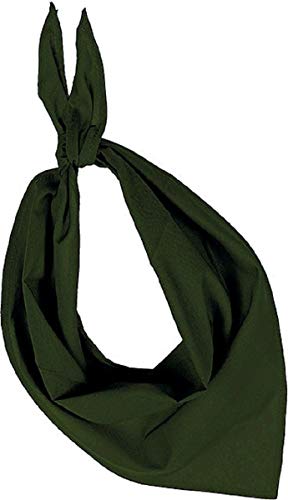 Bandanas para fiesta verde K-up para evitar la pérdida de miembros en peñas de conciertos