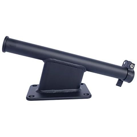 Panther KPS25B Transom Mount Brackets - 2.5", Black Cover