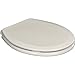 Mansfield Elongated Closed Front White Wood Premium Toilet Seat - 1 Each