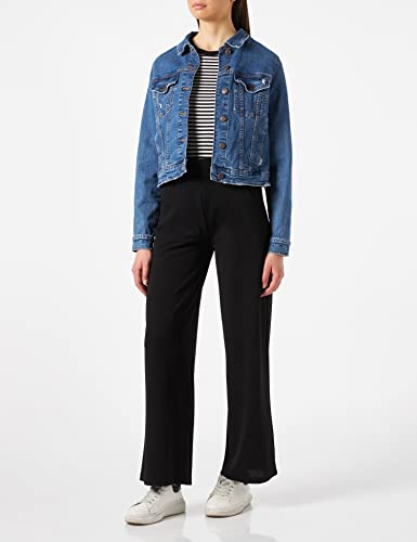 JdY Damen Jdylouisville Catia Wide Pant Jrs Noos Stoffhose, Schwarz, XL / 30L EU