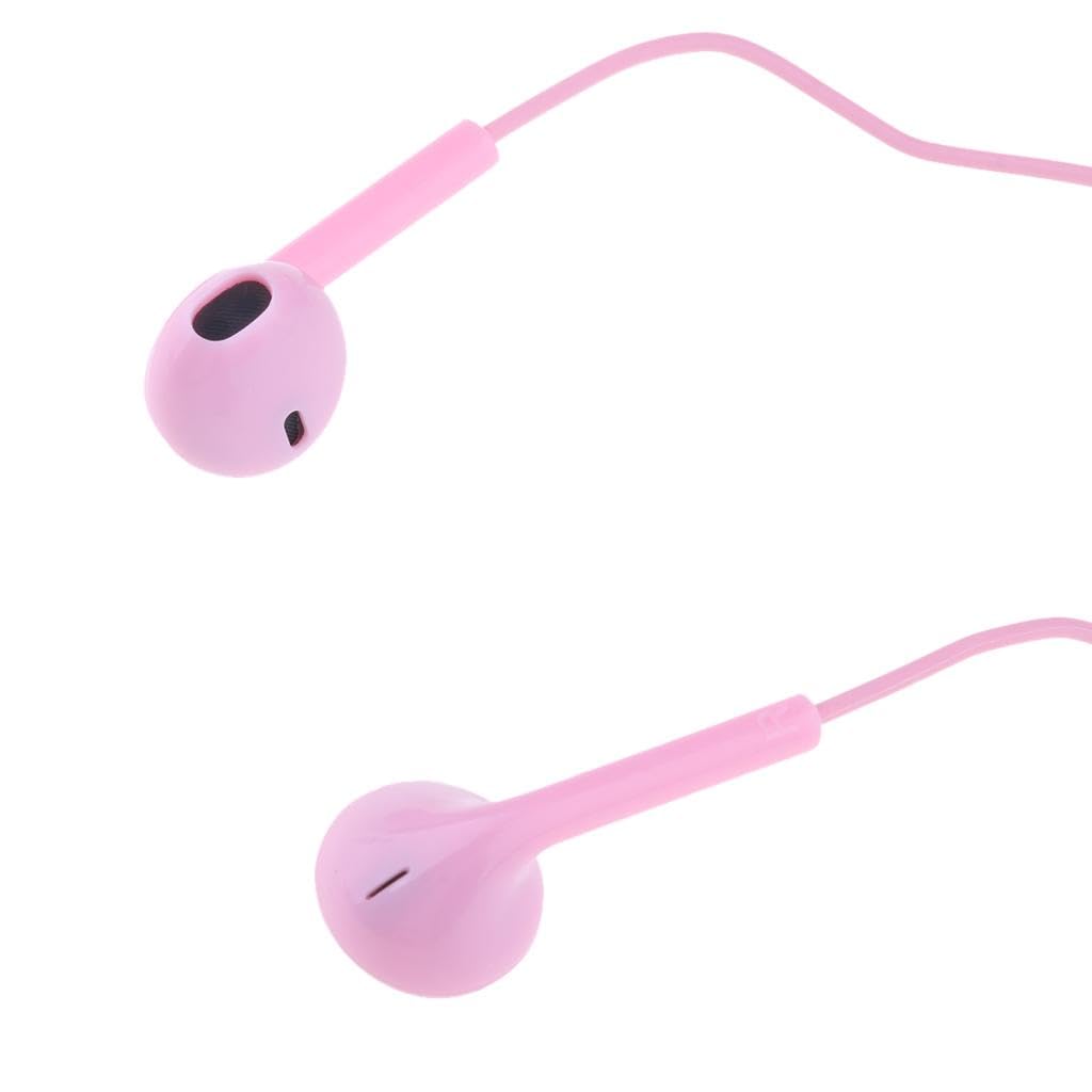 CALANDIS™ USB Type C Earphones Earbuds with Mic Stereo Bass Noise Cancelling Headphones Gym Sports Headsets for Google Pixel 2/XL, HTC 10/U11, Essential Phone and Type-c Devices,Pink 3
