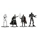 Disney Store Official Star Wars: The Mandalorian Figure Set – 8 Fully Sculpted Star Wars Figures Including The Mandalorian, Grogu, Ahsoka Tano & More in Double-Tiered Box with Scenic Backgrounds