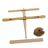 TOGEVAL 1satz Outdoor Feuerstarter Holz Langlebige Bohrtechnik Für Camping Und Survival Universelles Werkzeug Für Anfänger Und Fortgeschrittene Für Outdoor Aktivitäten