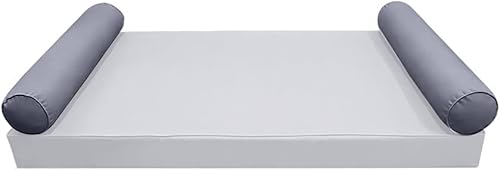 Miniatura 2 de *Solo funda* Funda de almohada estilo 5 para cuna de 26 x 8 pulgadas con ribete de tubería AD001