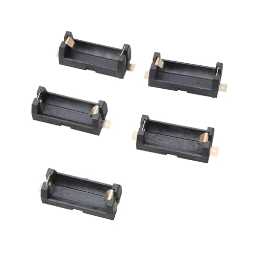 KHZen Soporte Batería CR123A 16340 17335 Case ABS PCB Montaje Soldadura para Proyectos 5 Piezas