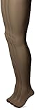No Nonsense Women's Ultra Sheer Regular Pantyhose with Reinforced Toe 3-Pack