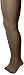 No Nonsense Women's Ultra Sheer Regular Pantyhose with Reinforced Toe , Jet Black, D,(Pack of 3)