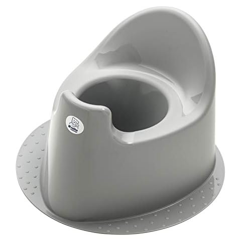 Rotho Babydesign TOP Babydesign Potty, With Stable Base, 18+ Months, Stone Grey, 20003 0286 Cover