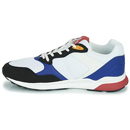 Le Coq Sportif LCS R500 Sport, Zapatillas Unisex Adulto, Optical White/Scarlet, 40 EU