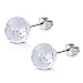 Produktbild Ohr-Stecker Edelstahl Glas Perle Prisma Facettiert Damen Ohr-Ringe Zirkonia Kristall Autiga® silber-klar