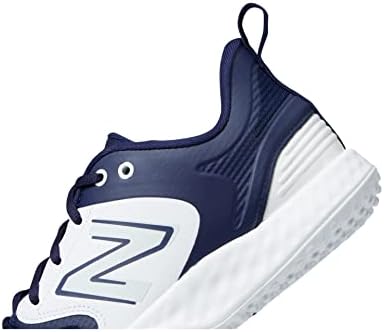 New Balance Men's Fresh Foam 3000 V6 Turf-Trainer Baseball Shoe, Navy/White, 11.5 | Image 4