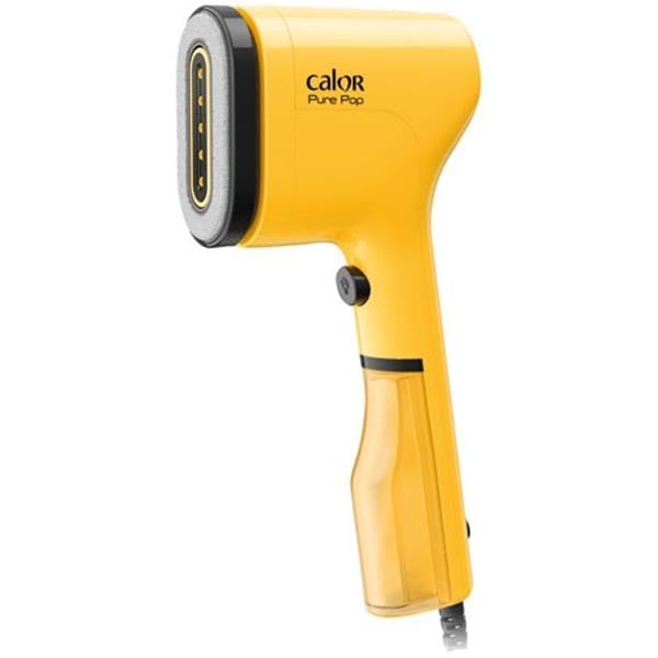 Calor Pure Pop Reise-Dampfglätter, 1300 W, 20 g/min, bereit in 15 Sekunden, einfache und bequeme Bedienung, kompakt und leicht, 710 g, Gelb, DT2026C0