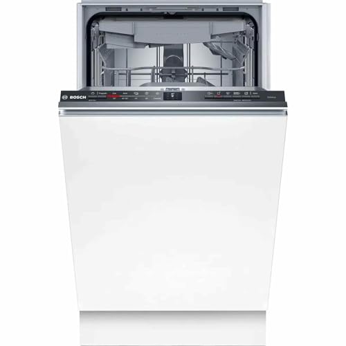 Bosch SPV2HMX42E Série 2 Lave-vaisselle intelligent, entièrement intégré, 45 cm de large, tiroir à couverts, séchage supplémentaire sur simple pression d'un...