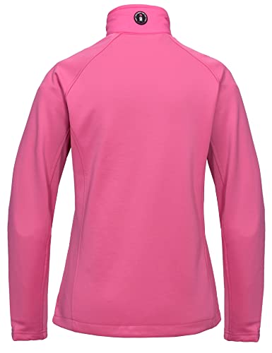 Little Donkey Andy Women's Insulated Hiking Jacket, Thermal Running Hybrid Jacket, Lightweight Breathable And Warm, Pink Size Xl #TOP2