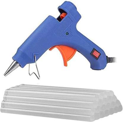 Jamboree!!! 20w Hot Glue Gun Kit with 10 Stick Glue Gun Hot Melt Adhesive Sticks Rod for Gun Glue Craft Repair DIY