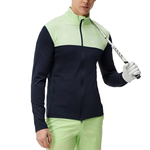 2024 J.Lindeberg Banks Mid Layer Golf Jacket JL Navy Medium3