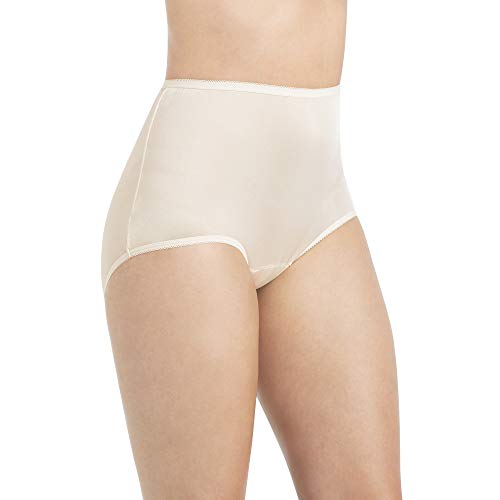 Lorraine Women's Picot Trim Full Brief 3 Pack Panties