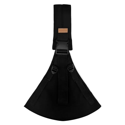 KLVGTIFS Portabebés, Ajustable Ergonómico Fular Portabebe, Multifuncional Baby Carrier sin Ataduras, Suave Elástico Plegable Canguro para Bebé, Portátil para Bebé de 3 a 36 Meses, Hasta 15kg, Negro KLVGTIFS Portabebés, Ajustable Ergonómico Fular Portabebe, Multifuncional Baby Carrier sin Ataduras, Suave Elástico Plegable Canguro para Bebé, Portátil para Bebé de 3 a 36 Meses, Hasta 15kg, Negro
