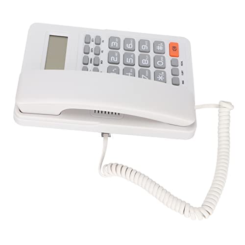Teléfono con cable Pongnas KXT8204CID blanco miniatura 2
