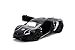 Jada Toys Marvel Black Panther Lykan Hypersport 1:32 Scale Die-Cast Opening Doors Rubber Tyres Toy Car Black