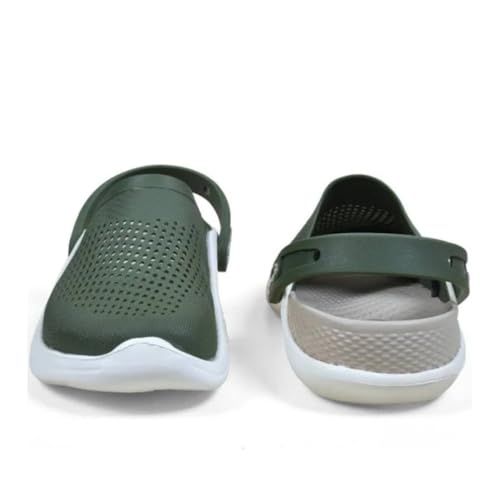 Image of Alzado Men's Classic Casual Sports Clogs /Sandals with Adjustable Back Strap for Adult | Comfortable & LightWeight| Stylish & Anti-Skid| Waterproof & Everyday Use Mules for Gents & Boys..